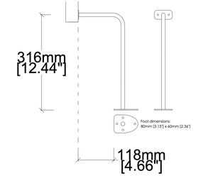 Supplement payment for additional stabiliser bracket  - Shopify Order n.1685 - O.B. n. 2531