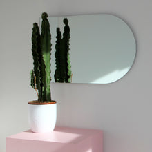 Arcus™ Arch shaped Minimalist Frameless Mirror - 4 hanging positions