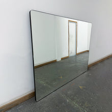 30% Off Ready to Ship - Oversized Quadris™ Handcrafted Rectangular Modern Mirror with a Black Frame