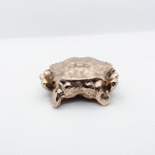 Handcast Miniature Necora Crab Animal Bronze Sculpture by Javier de la Rosa