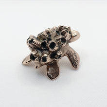 Handcast Miniature Sea Turtle Animal Bronze Sculpture by Javier de la Rosa