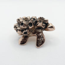 Handcast Miniature Sea Turtle Animal Bronze Sculpture by Javier de la Rosa