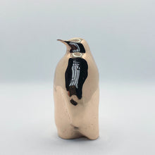 Handcast Miniature Penguin Bronze Sculpture by Javier de la Rosa