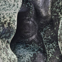 No. 159 Wide Undulating Form with a Speckled Glaze, Ceramic Sculpture Vessel