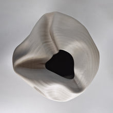 No. 161 White Organic Form Vessel, Unique Ceramic Sculpture