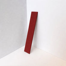 Wall Leaning Quadris™ Floor Mirror with a Bronze Patina Brass Frame