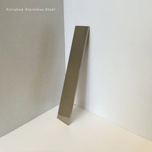 NEW Lupa™ Illuminated Wall-Attached Magnifying Mirror with Stainless Steel Frame