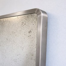 NEW Quadris™ Antiqued Rectangular Mirror with Mitred Full Frame