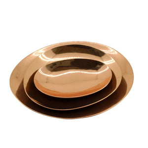 Set of three Cast Bronze Decorative Dishes Vide-poche