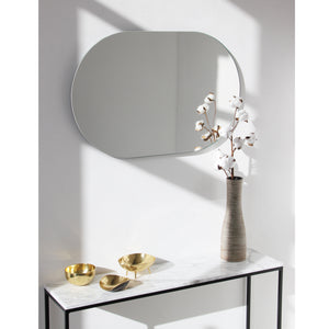 Capsula™ Capsule shaped Modern Versatile Frameless Mirror