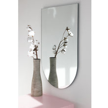 Arcus™ Arch shaped Minimalist Frameless Mirror with a Floating Effect, Large