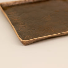 Handmade Cast Bronze Trinket Tray Inspired by Wabi-Sabi