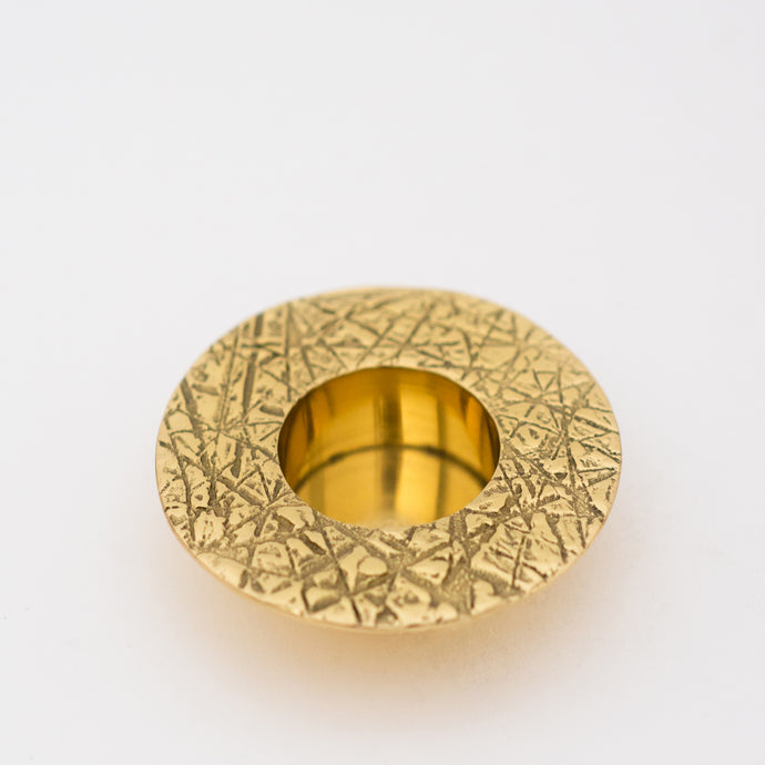 Brass Kutch Tealight Candleholder