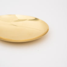 Handcrafted Polished Brass Decorative Dish Vide-poche, Large