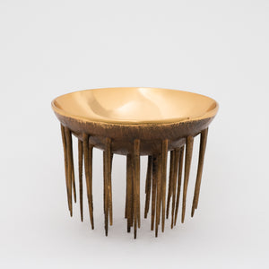 Unique and Original Handmade Cast Bronze Decorative Bowl