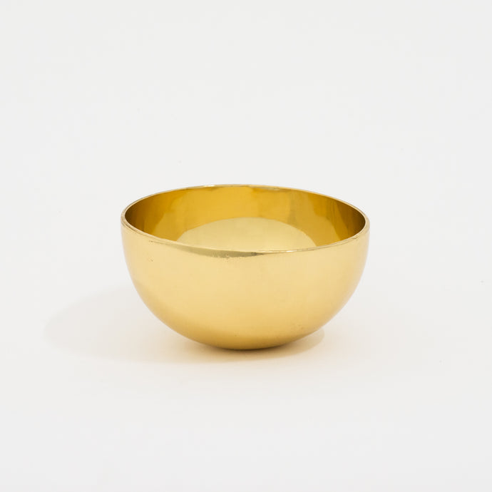 Small Polished Brass Bowl, Vide-poche