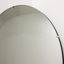 Orbis™ Round Convex Minimalist Frameless Mirror