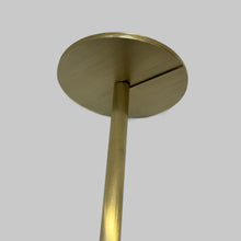 Orbis™ Ceiling Suspended Round Handcrafted Art Deco Mirror with Bronze Patina Brass Frame