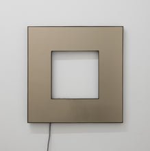 NEW - Original Contemporary Back-Illuminated Bronze Tinted Square Donut™ Mirror