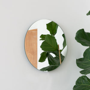 Orbis™ Round Minimalist Frameless Mirror, Customisable