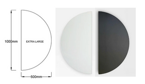Bespoke Luna™ Mirror Frameless – Full / Set of 2 Half-Moon Pieces (1000 x 500 x 6 mm)