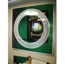 20% off Ready to Ship - Cosmic GLAZZ™ Back Illuminated Frameless Mirror