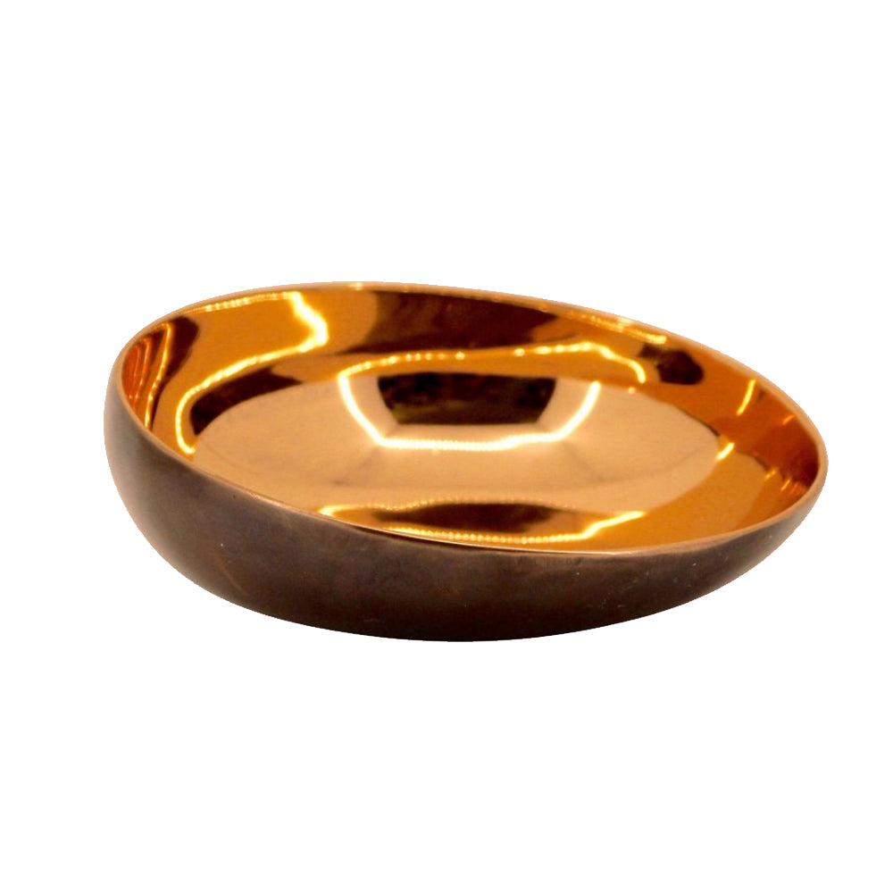 Handmade Cast Bronze Indian Bowl, Vide-Poche