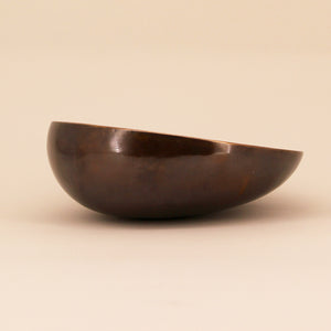Handmade Cast Bronze Indian Bowl, Vide-Poche